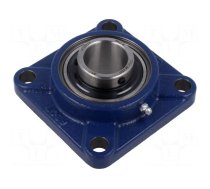 Bearing: bearing unit | adjustable grip,with square flange | 35mm