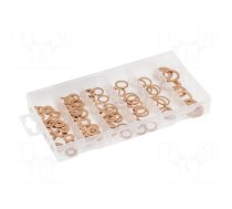 Copper pads | copper | 110pcs.