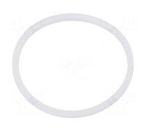 Gasket | polyetylene | Thk: 1.7mm | Øint: 40mm | Øout: 49.1mm | M40