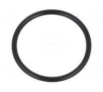 O-ring gasket | NBR rubber | Thk: 1.5mm | Øint: 19mm | black | -30÷100°C