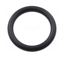 O-ring gasket | NBR rubber | Thk: 1.5mm | Øint: 9mm | M12 | black