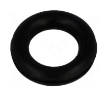 O-ring gasket | NBR rubber | Thk: 1.78mm | Øint: 4.6mm | black