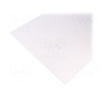 Sheet | Dim: 300x498mm | Thk: 1mm | white | KOMADUR | 0.149m2