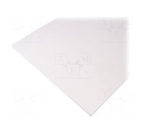 Sheet | Dim: 300x500mm | Thk: 3mm | white | 0.15m2