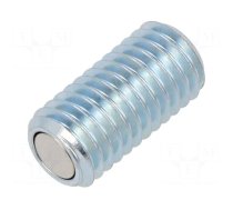 Clamping bolt | Thread: M10 | 20mm | Strength cl: 5.8 | with magnet