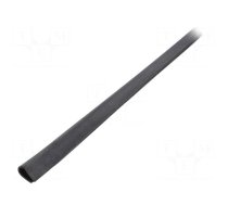 Hole and edge shield | EPDM | L: 10m | black | H: 11.5mm | W: 6mm