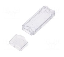 Enclosure: for USB | X: 23mm | Y: 71mm | Z: 8.7mm | polycarbonate