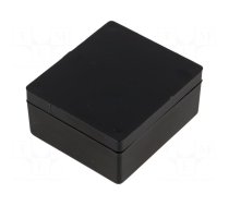 Enclosure: multipurpose | X: 42mm | Y: 48mm | Z: 22mm | ABS | black