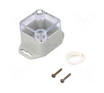 Enclosure: multipurpose | X: 45mm | Y: 45mm | Z: 40mm | ZP | polycarbonate