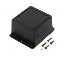 Enclosure: multipurpose | X: 69mm | Y: 82mm | Z: 45mm | ABS | black