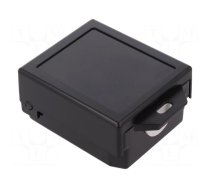 Enclosure: multipurpose | X: 79mm | Y: 91mm | Z: 45mm | ABS | black