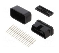 Enclosure: OBD | X: 24.7mm | Y: 48.3mm | Z: 18mm | ABS | black