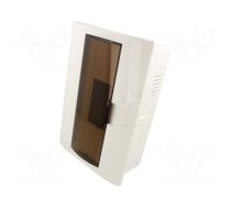 Enclosure: for modular components | IP30 | plaster embedded | white