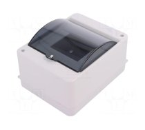 Enclosure: for modular components | IP30 | wall mount | white | ABS