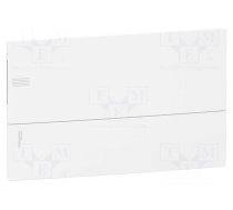 Enclosure: for modular components | IP40 | plaster embedded | white