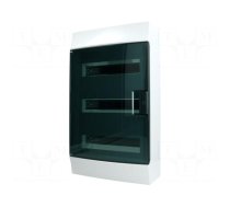 Enclosure: for modular components | IP41 | grey | No.of mod: 36