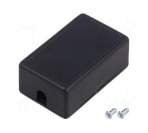 Enclosure: for power supplies | X: 28mm | Y: 45mm | Z: 18mm | ABS | black