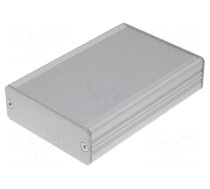 Enclosure: with panel | AKG | X: 69mm | Y: 100mm | Z: 24mm | aluminium