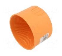 Enclosure: junction box | Ø: 60mm | Z: 40mm | plaster embedded | orange