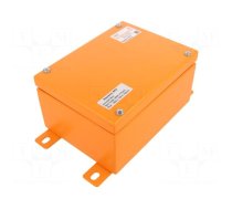 Enclosure: emergency | X: 150mm | Y: 200mm | Z: 100mm | steel | IP65