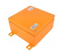 Enclosure: emergency | X: 200mm | Y: 200mm | Z: 105mm | steel | IP65