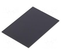 Cover | X: 50.5mm | Y: 70.5mm | -20÷60°C | ABS | Cover colour: black