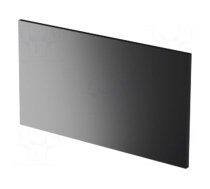 Front panel | Panel colour: black | UL94V-0