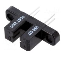 Sensor: optocoupler | through-beam (with slot) | Slot width: 3.1mm