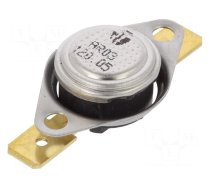 Sensor: thermostat | SPST-NC | 120°C | 16A | 250VAC | connectors 6,3mm