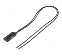 Reed switch | Pswitch: 10W | 32x15x6.8mm | Connection: lead 0,35m