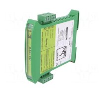 Converter: analog signals | for DIN rail mounting | 0÷20mA,4÷20mA