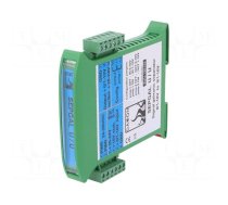 Converter: signal separator | for DIN rail mounting | 0÷10V,1÷10V