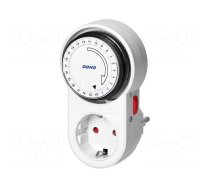 Programmable time switch | 15min÷24h | 230VAC/16A | Usup: 230VAC