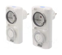 Programmable time switch | 30min÷24h | 230VAC/16A | Usup: 230VAC