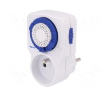 Programmable time switch | 30min÷24h | 230VAC/16A | Usup: 230VAC