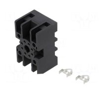 Relays accessories: socket | on panel,for DIN rail mounting