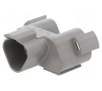 Transition: T adapter | PX0 | PIN: 3 | grey | -20÷150°C | IP68