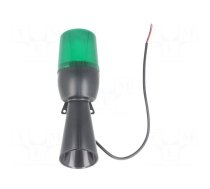 Signaller: lighting-sound | 12÷24VDC | 12÷24VAC | LED | green | IP65