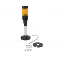 Signaller: signalling column | LED | yellow | 24VDC | 24VAC | HBJD-40