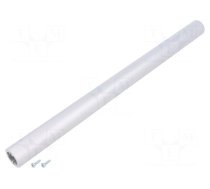 Signallers accessories: aluminium tube | LR | 21.7mm | aluminium