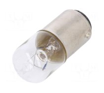 Signallers accessories: bulb | plug-in | BA15D | 24VDC | 7W