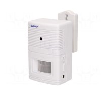 Wireless motion sensor | wall mount | 6VDC | IP20 | 6m | 100°