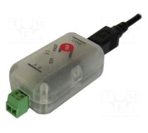 Converter | RS485/USB | Number of ports: 1 | 115.2kbps | 56x31x25mm