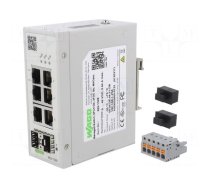 Switch Ethernet | managed | Number of ports: 8 | 9÷48VDC | RJ45,SFP