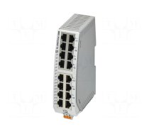 Switch Ethernet | unmanaged | Number of ports: 16 | 9÷32VDC | RJ45