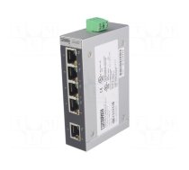 Switch Ethernet | unmanaged | Number of ports: 5 | 12÷48VDC | RJ45