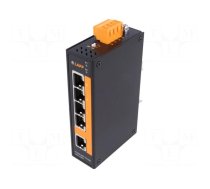 Switch Ethernet | unmanaged | Number of ports: 5 | 12÷48VDC | RJ45