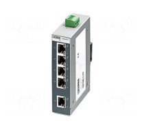 Switch Ethernet | unmanaged | Number of ports: 5 | 12÷48VDC | RJ45