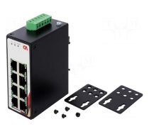 Switch Ethernet | unmanaged | Number of ports: 8 | 12÷48VDC | RJ45