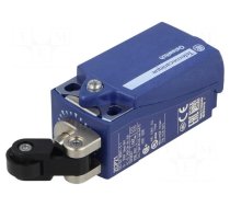 Limit switch | lever R 20,2mm, plastic roller Ø14mm | NO + NC